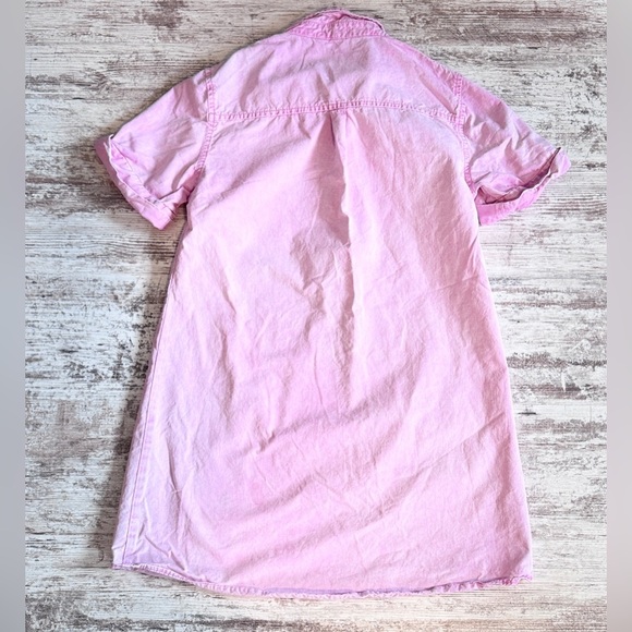 Pink Lily women’s light pink denim like dress size XLG Valentine’s Day - Picture 6 of 8